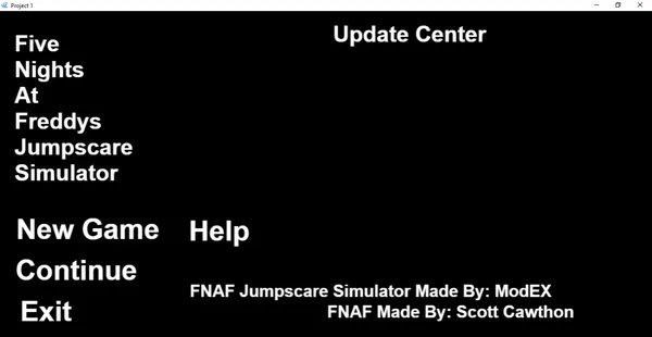 FNaF: The Ultimate Jumpscare Simulator by therustysfm - Game Jolt