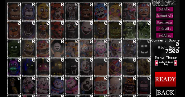 Ultimate Custom Night FULL GAME Ultimate Custom Night v.1.0.0 (FNAF/Five  Nights at Freddy's spin-off) - download