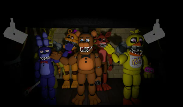 Freddy Fazbear and his friends!  Five nights at freddy's, Five night,  Freddy fazbear