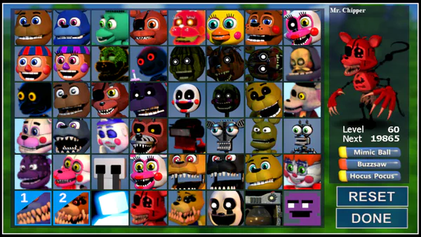 FNaF World in Ultimate Custom Night (Mod) by ZBonnieXD - Game Jolt