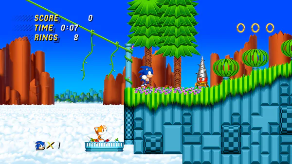 Sonic Fan Games : Sonic The Hedgehog 2 HD 