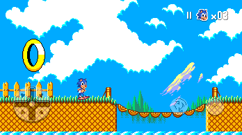 Sonic Fan Game Bot on X: 'Sonic 1 SMS Remake' (2019) by Creative Araya A  widescreen recreation with new stages, unlockable characters, and can be  played on mobile!   / X
