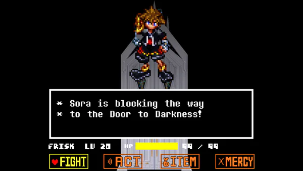 Sora Fight" (A Unitale Mod) By CrazyAstérix - Game Jolt