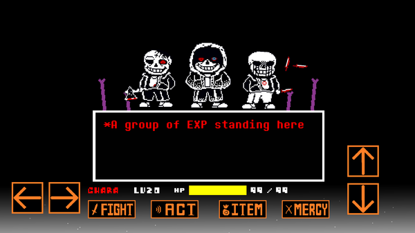 Exagonz on Game Jolt: me and the bois in undertale multiverse online