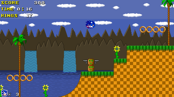 Sonic The Hedgehog 8 Bit Remake by Wessynx - Play Online - Game Jolt