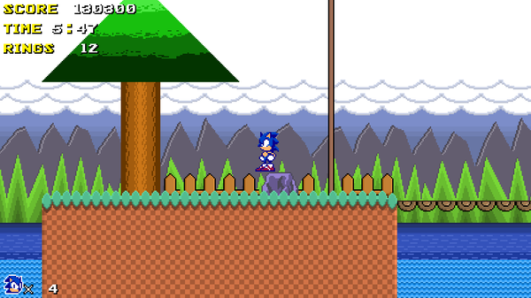 Sonic The Hedgehog 8 Bit Remake by Wessynx - Play Online - Game Jolt