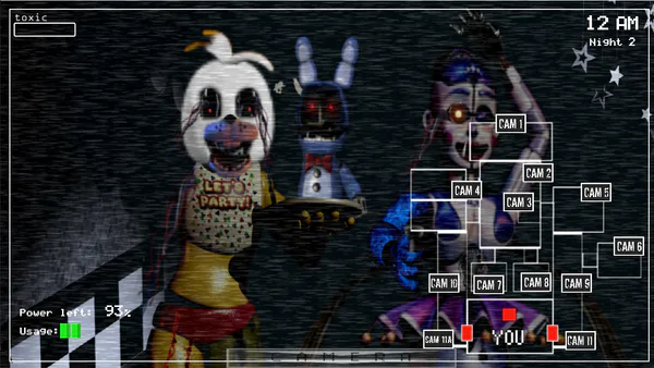 Noites com Animatronics by CururufrogYT - Game Jolt