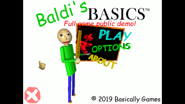 Baldi's Basics — Play for free at