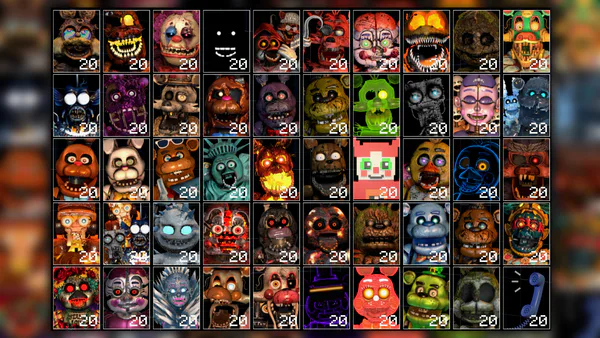 Ultimate Custom Night - Adventure Animatronics (Mod) by NIXORY - Game Jolt