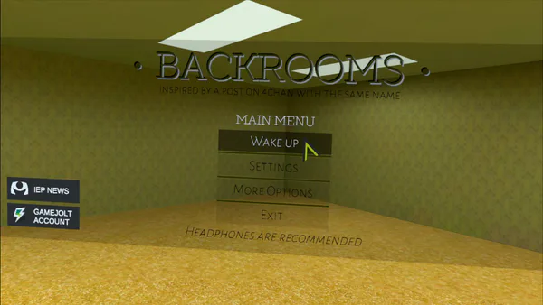 Backrooms is now Open source! Edit the game, add mods or custom map -  Backrooms by IEP_Esy