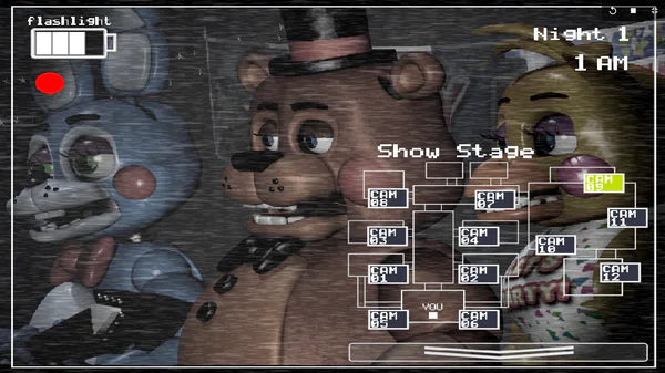 Five Nights At Freddy's but on Scratch 2 