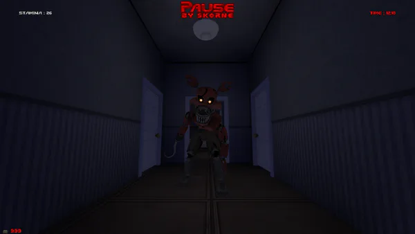 Usando comandos no FNAF 1 Doom Original Android 