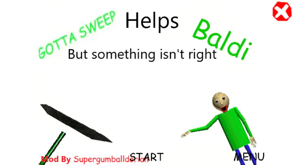 Baldi gotta sweep android mod menu - release date, videos