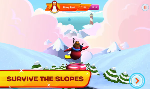 Club Penguin Sled Racing