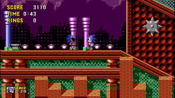 An Amazing Sonic Sprites in Sonic 1 ~ 4L1N's Sonic ~ Sonic Forever mods ~  Gameplay 