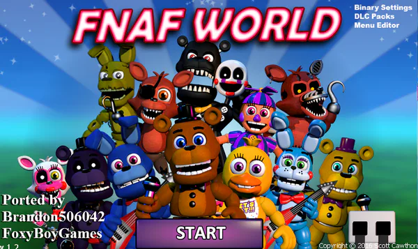 FNaF World Android Chill-thru - Episode 4: Download Link, Scott's