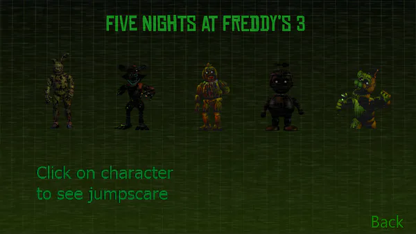 Fnaf 1-8 Jumpscare Simulator Android by GuiBelcks Dev - Game Jolt