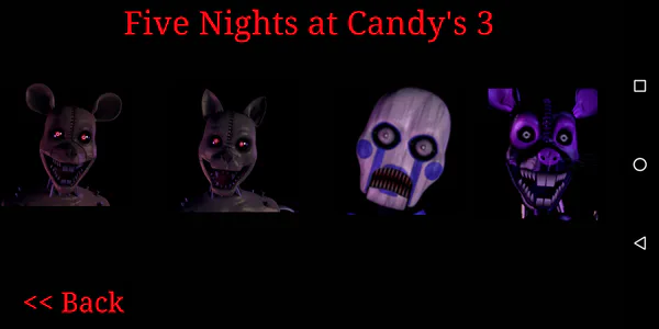 Five Nights at Candy's 1, 2, 3 ANDROID 