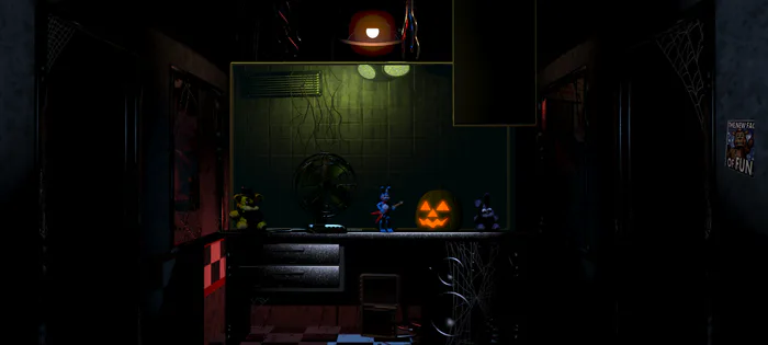 Five Nights at Freddy's 2 Beta 1 for Rainmeter by Mixx-Beatz on