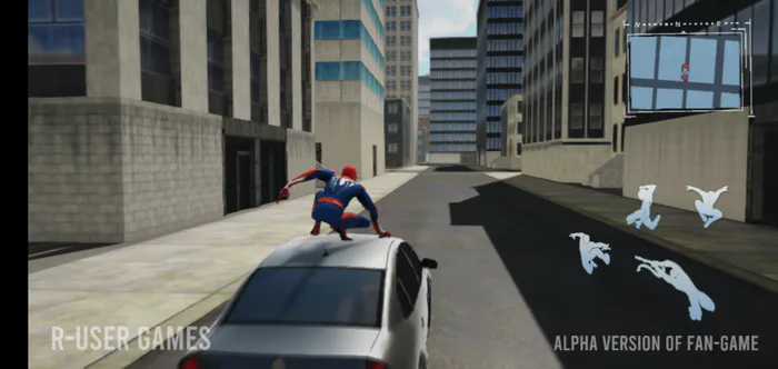 Jogo do Homem-Aranha PS4 Android - Spider-Man R-user Games 