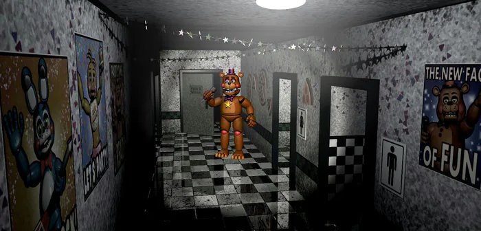 Withered Foxy in Ultimate Custom Night mod by TheMasterPuppet - Game Jolt