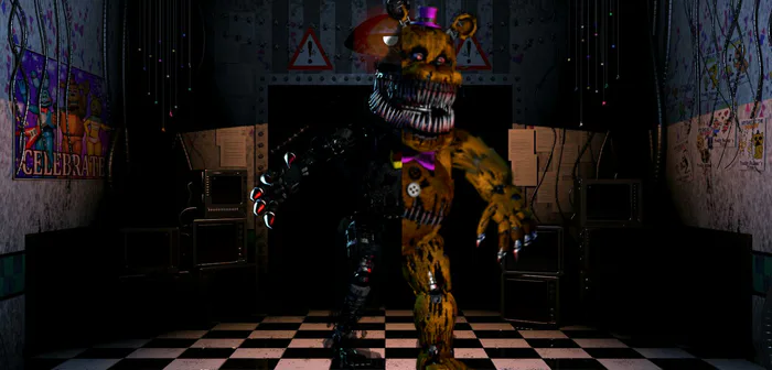 Nightmare Fredmare in FNaF 2 mod by TheMasterPuppet - Game Jolt