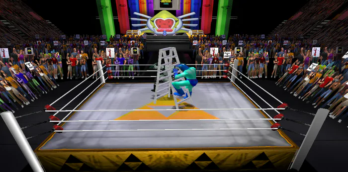 WWE Raw & Smackdown Boxing Ring [Super Smash Bros. Ultimate] [Mods]