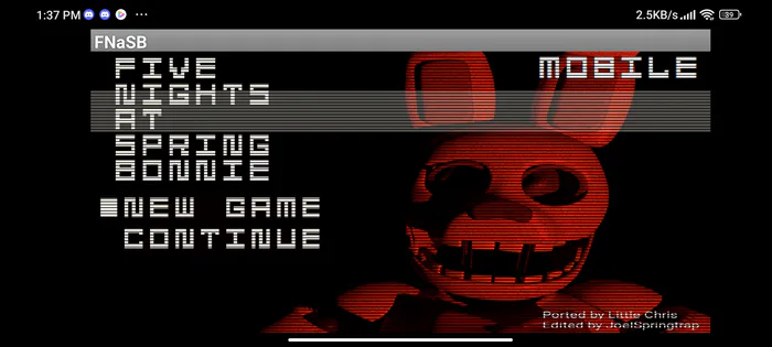 Reauploaded Five Nights At Freddy's FanGames for android by AG_AHMAD - Game  Jolt