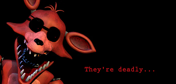 Fixed Withered Foxy Jump scare (Fred bear's Family Diner)