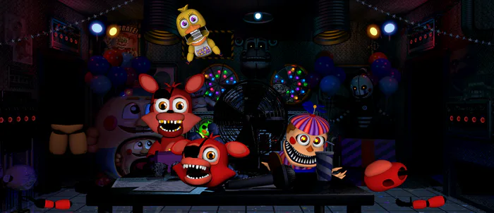 Ultimate Custom Night - Adventure Animatronics (Huge mod)(FNaF