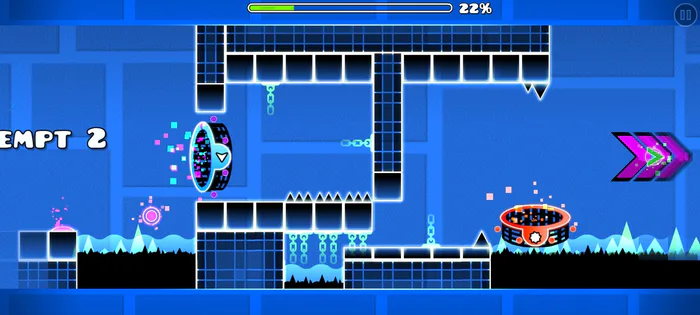 Geometry Dash 2.2 in 2.1 by IvanAK_777 - Game Jolt
