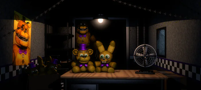 Five Nights at Freddy's: A Golden Past Chapter 1 & 2 Game Cover