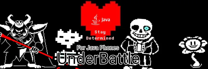 UnderBattle(Undertale Fan-Game)(For Java Phones) By LemsFamily.