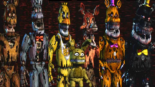 Which FNAF 4 animatronic are you?  Fnaf, Fnaf art, Five nights at freddy's