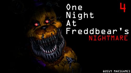 Five Nights At Freddys 4 3D FREE ROAM by Ali Zokari - Game Jolt