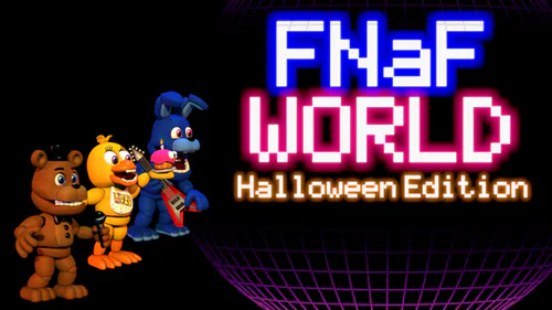 FNAF World Halloween Edition - any% Medium in 10:39! (WR) 