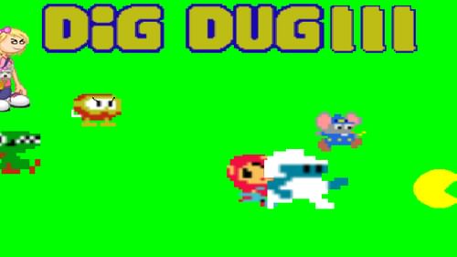 dig dug arrangement game online