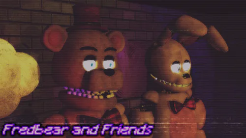 fredbear and friends out of the machine｜TikTok Search