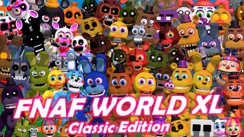 Create a Fnaf World: Redacted trophies based on from easy to