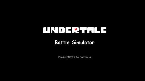 Undertale battle simulator v2 