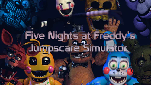 All Jumpscares in HD FNaF 1-7 