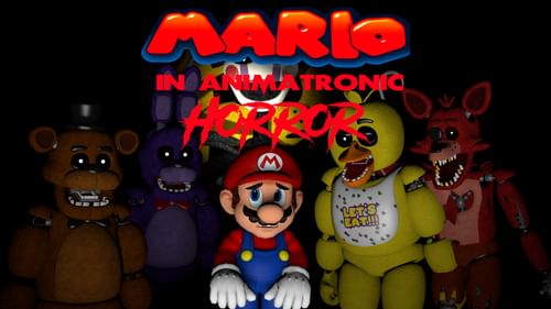 mario in animatronic horror game jolt