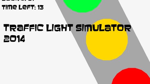 traffic light simulator logixpro with crosswalk