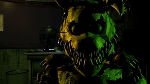 Nightmare Springtrap In FNAF 3 Mod. 