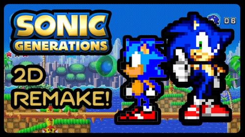 sonic generations 2d play online