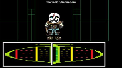 I created a game Sans in game creator for Android: undertale Sans fan battle