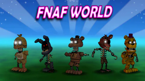 FNAF WORLD #8 + TJOC-Reborn - Five Nights At Freddy's FREE ROAM