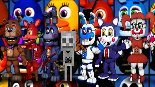 FNaF World in Ultimate Custom Night (Mod) by ZBonnieXD - Game Jolt