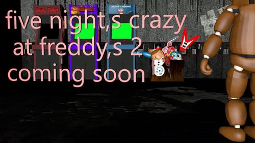 Five nights crazy at freddy's 2 by Bunnyfox322official Game Jolt