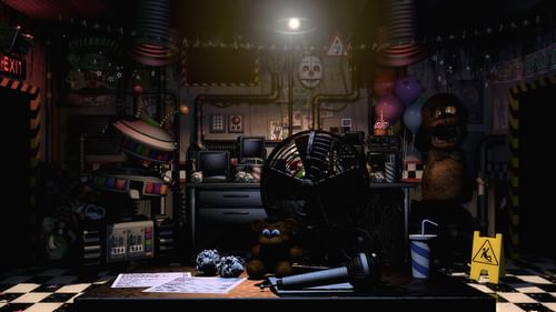 FNaF 6 Office for FNaF 1 Mod by Creper64 (@Creper64) on 